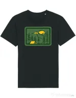 Tricou STANLEY STELLA barbat Camping 2 Negru