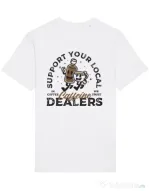 Tricou STANLEY STELLA barbat Coffee dealers Alb