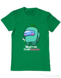 Tricou ADLER barbat Trust me Verde mediu