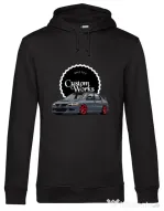Hoodie barbat cu gluga EVO IX Negru