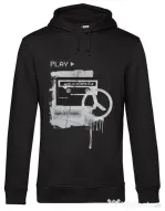 Hoodie barbat cu gluga Acid Mixtape 2.0 Negru