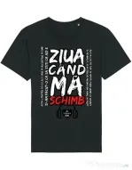 Tricou STANLEY STELLA barbat ziua cand ma schimb Negru