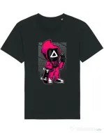 Tricou STANLEY STELLA barbat Squid Game 4 Negru