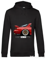 Hanorac barbat cu gluga Red RX7 FD Negru