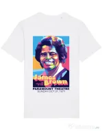 Tricou STANLEY STELLA barbat James Brown Alb