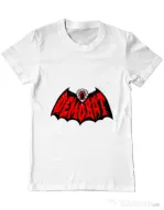 Tricou personalizat barbat Demo-Batman Alb