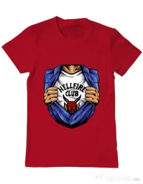 Tricou personalizat barbat Release My Superpower Rosu