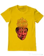 Tricou personalizat barbat OPEN YOUR MIND Galben