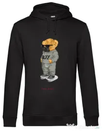 Hanorac barbat cu gluga New normal style Negru