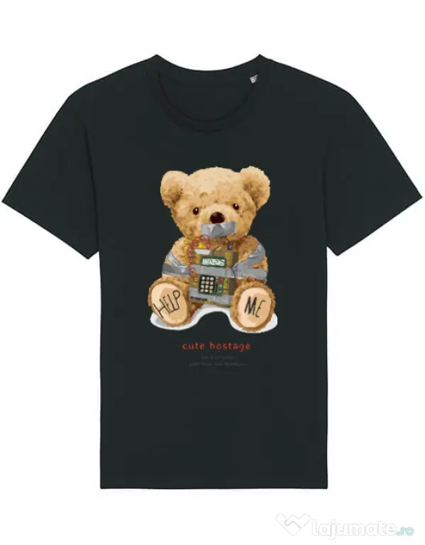 Tricou STANLEY STELLA barbat Cute hostage Negru