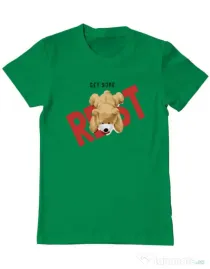Tricou personalizat barbat Get Some Verde mediu