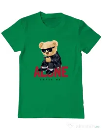 Tricou personalizat barbat Leave Me Verde mediu