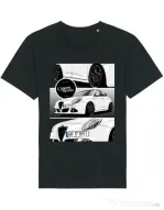 Tricou STANLEY STELLA barbat Robert - Alfa Romeo Negru