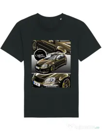 Tricou STANLEY STELLA barbat Silviu - Mk5 GTI ed.30 Negru