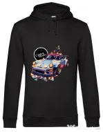 Hanorac barbat cu gluga CW Christmas Series #1 Negru