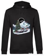 Hanorac barbat cu gluga CW Christmas Series #10 Negru