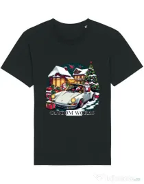 Tricou STANLEY STELLA barbat CW Christmas Series #23 Negru