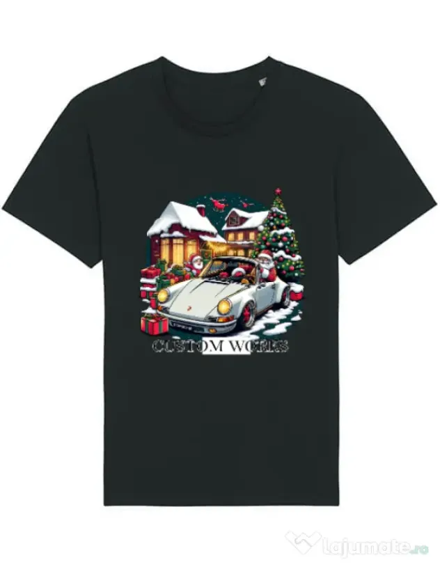 Tricou STANLEY STELLA barbat CW Christmas Series #23 Negru