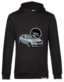 Hanorac barbat cu gluga Stefan - Logan MHE Negru