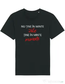 Tricou STANLEY STELLA barbat Nu Tine In Minte Zile Negru