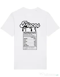 Tricou STANLEY STELLA barbat Zodiac | Pești Alb