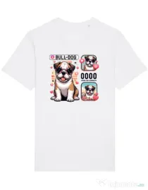 Tricou STANLEY STELLA barbat BULLDOG 15 Alb