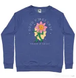 Bluza personalizata barbat M&D 29 Albastru melanj