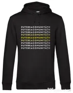 Hanorac barbat cu gluga Custom design Negru