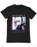 Tricou personalizat barbat LOST IN THE NEON CITY Negru