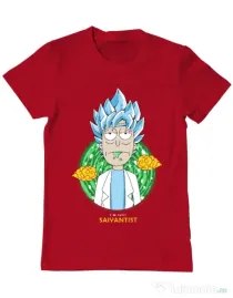 Tricou ADLER barbat I'm just saiyantist Rosu