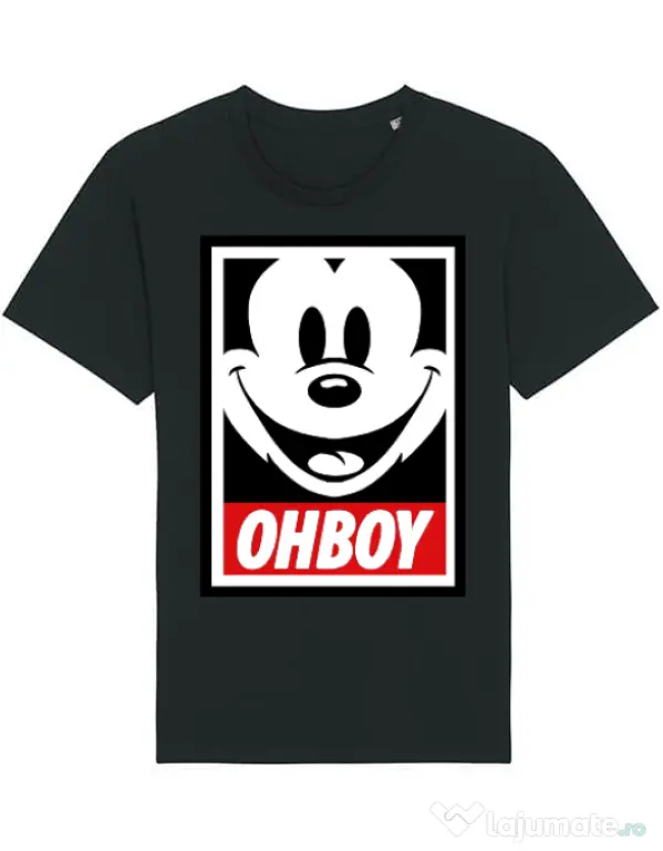 Tricou STANLEY STELLA barbat Oh boy Negru