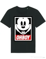 Tricou STANLEY STELLA barbat Oh boy Negru