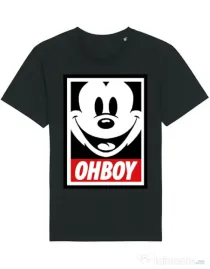 Tricou STANLEY STELLA barbat Oh boy Negru