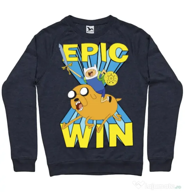 Bluza ADLER barbat Epic win Denim inchis