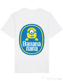 Tricou STANLEY STELLA barbat Bananana Alb