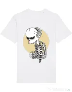 Tricou STANLEY STELLA barbat Death of Grandfather Alb