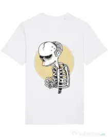 Tricou STANLEY STELLA barbat Death of Grandfather Alb