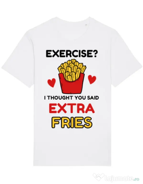 Tricou STANLEY STELLA barbat Exercise extra fries Alb