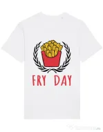 Tricou STANLEY STELLA barbat Fry Day Alb