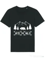 Tricou STANLEY STELLA barbat Into the wild Negru