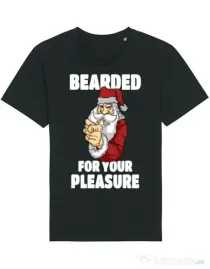 Tricou STANLEY STELLA barbat Bearded for your pleasure Negru