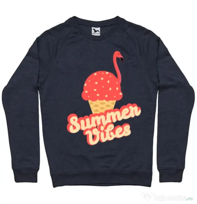Bluza ADLER barbat Summer Vibes Denim inchis