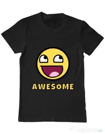 Tricou ADLER barbat Awesome Negru
