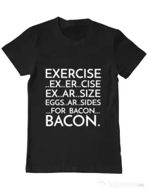 Tricou ADLER barbat Exercise Negru