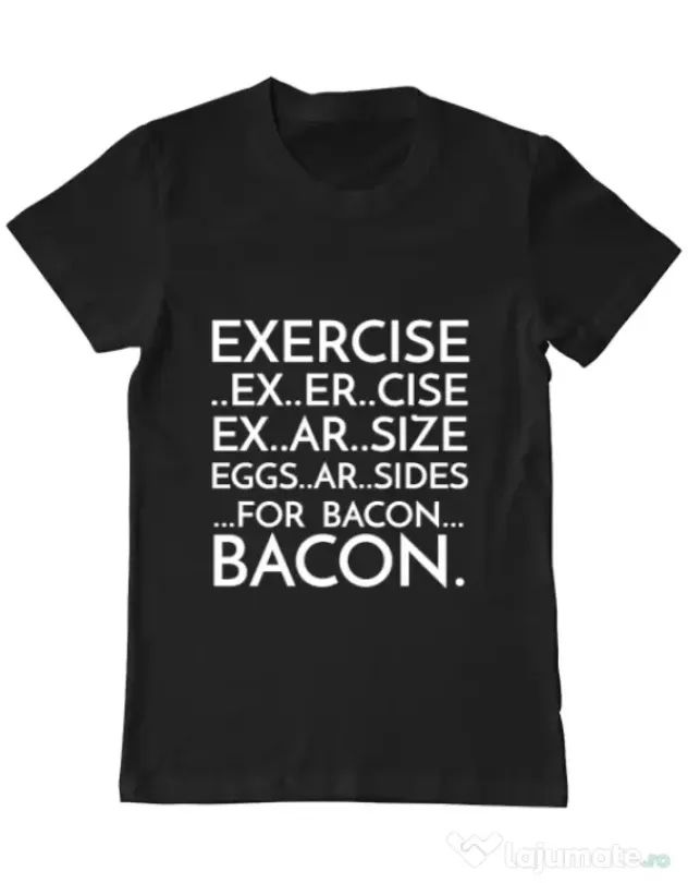 Tricou ADLER barbat Exercise Negru