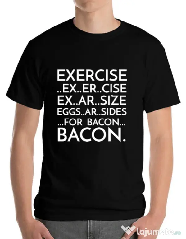 Tricou ADLER barbat Exercise Negru
