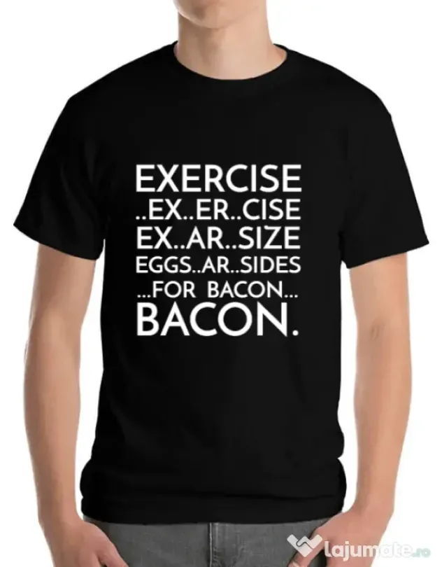 Tricou ADLER barbat Exercise Negru