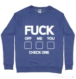 Bluza ADLER barbat Check one Albastru melanj