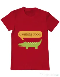 Tricou ADLER barbat Coming soon Rosu