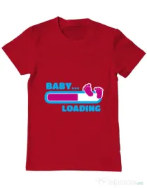 Tricou ADLER barbat Baby loading Rosu